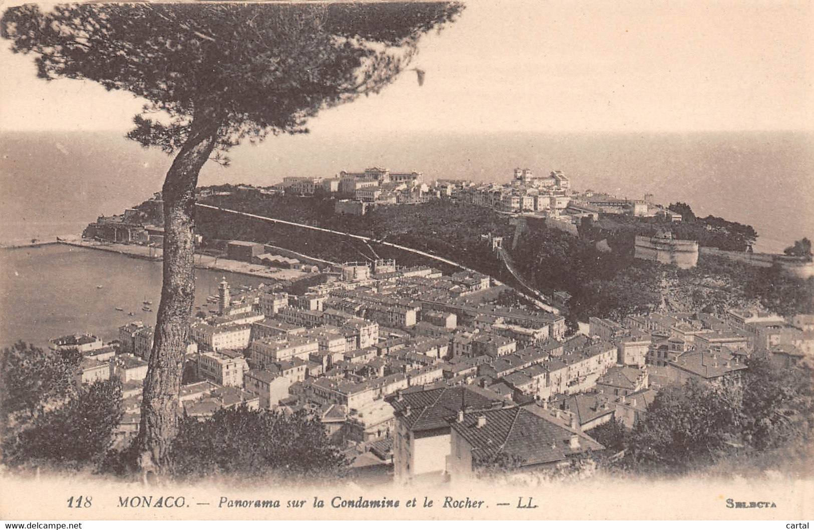 MONACO - Panorama Sur La Condamine Et Le Rocher - La Condamine