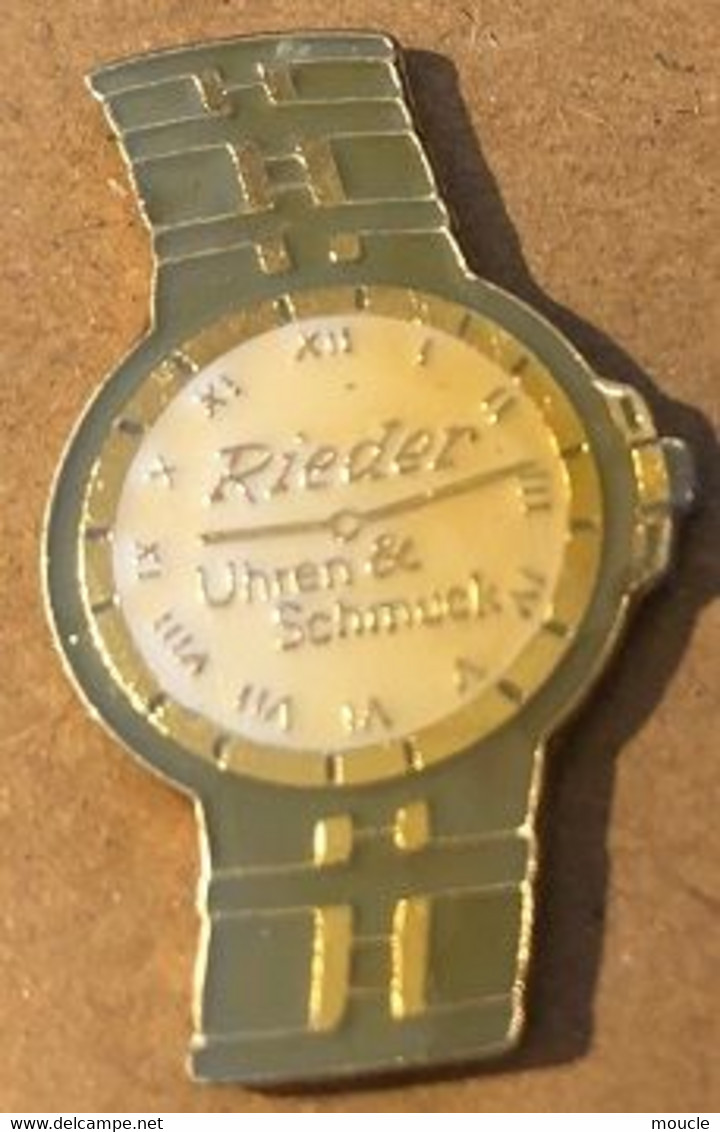 MONTRE - HORLOGE - UHR - WATCH - OROLOGIO - RIEDER - UHREN & SCHMUCK - BRACELET DORE - (28) - Berühmte Personen