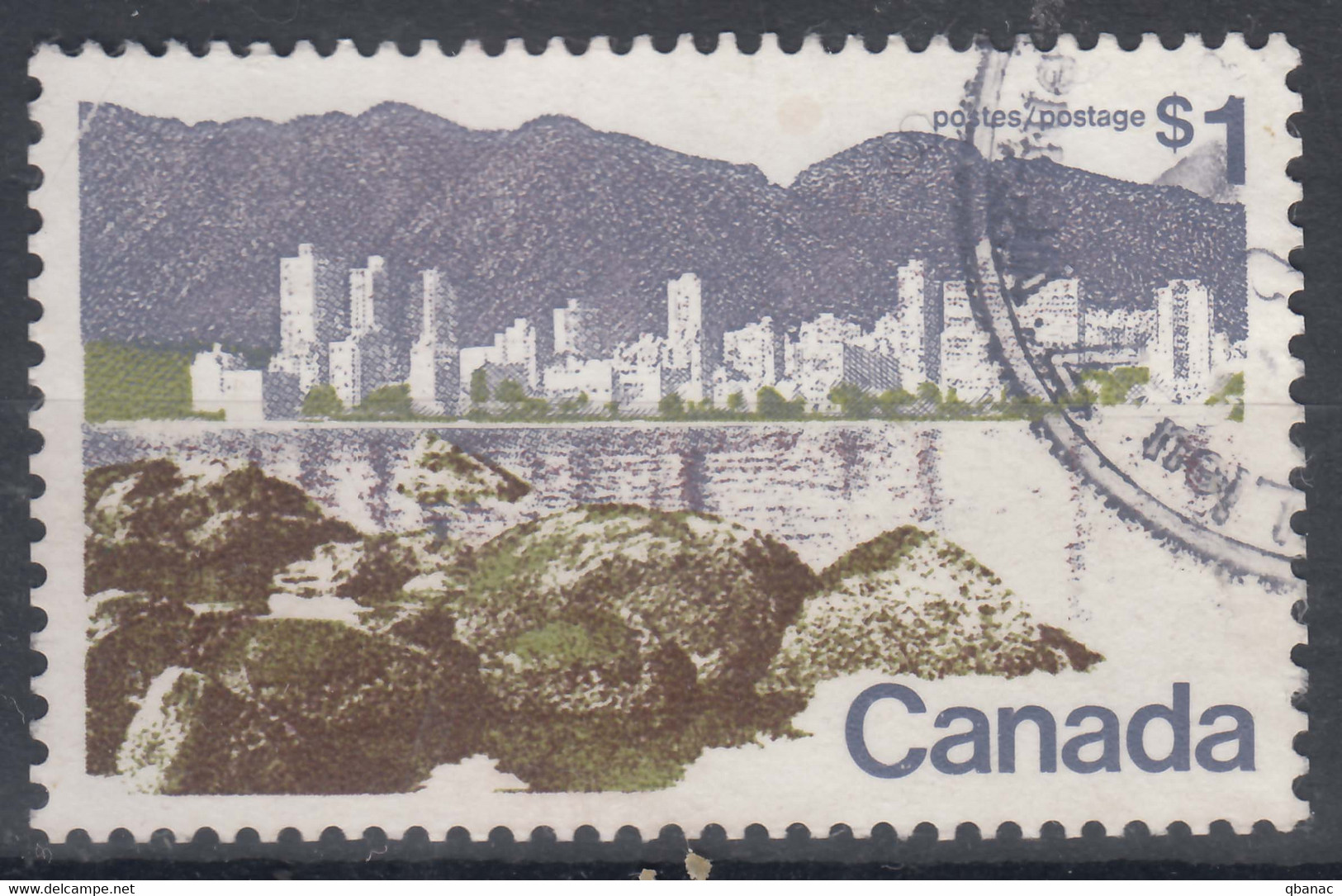 Canada 1972 Mi# 496 Y (fluo Lines) Used - Used Stamps