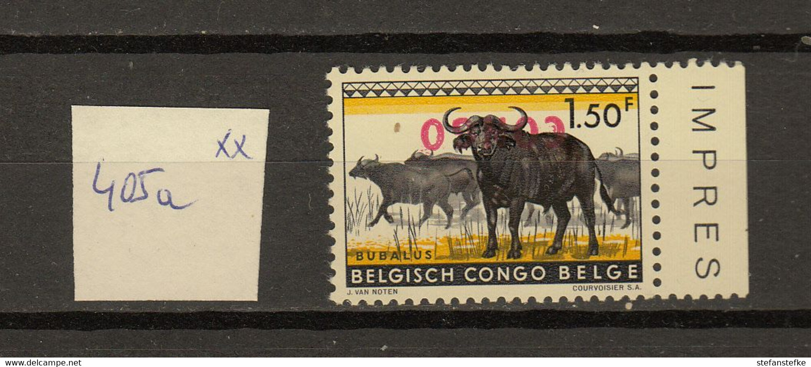 Congo  Ocb Nr :  REVERSED 405a  ** MNH (zie  Scan) - Ungebraucht
