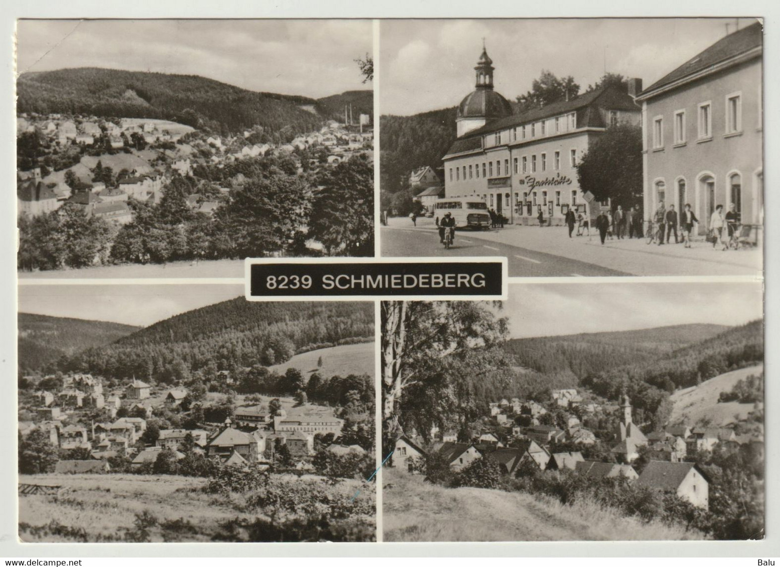 8239 Schmiedeberg SW-MBK 1978, Postalisch Gelaufen, 2 Scans - Schmiedeberg (Erzgeb.)