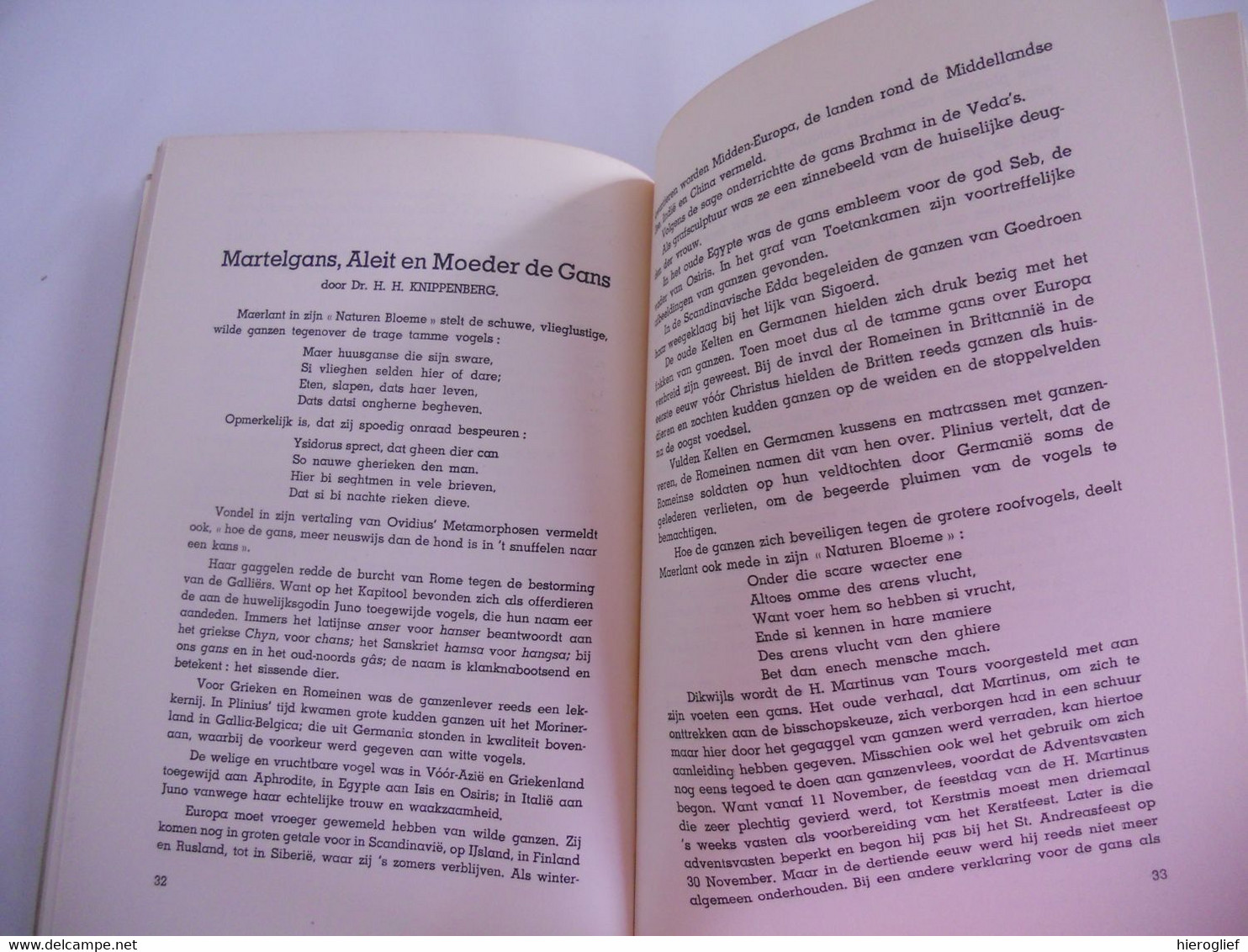 VOLKSKUNDE 1947 N° 1 Volkssprookje Folklore Uit Vlaanderen Martelgans Aleit Gans Volkskunst Heemkunde Inhoud Zie Foto 2 - Histoire