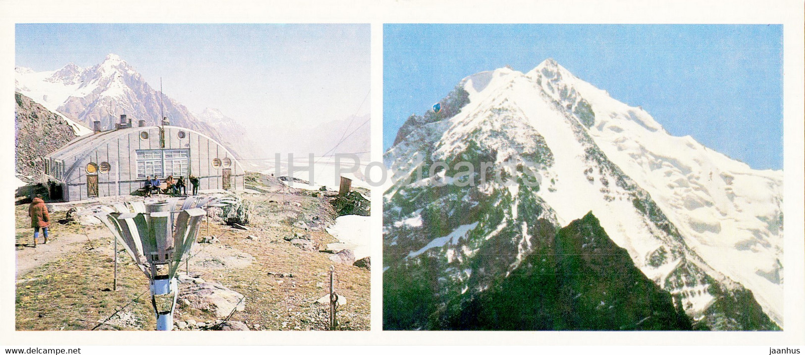 Pamir - Gorno-Badakhshan - Gorbunov Meteo Station At Fedchenko Glacier - 1985 - Tajikistan USSR - Unused - Tadschikistan
