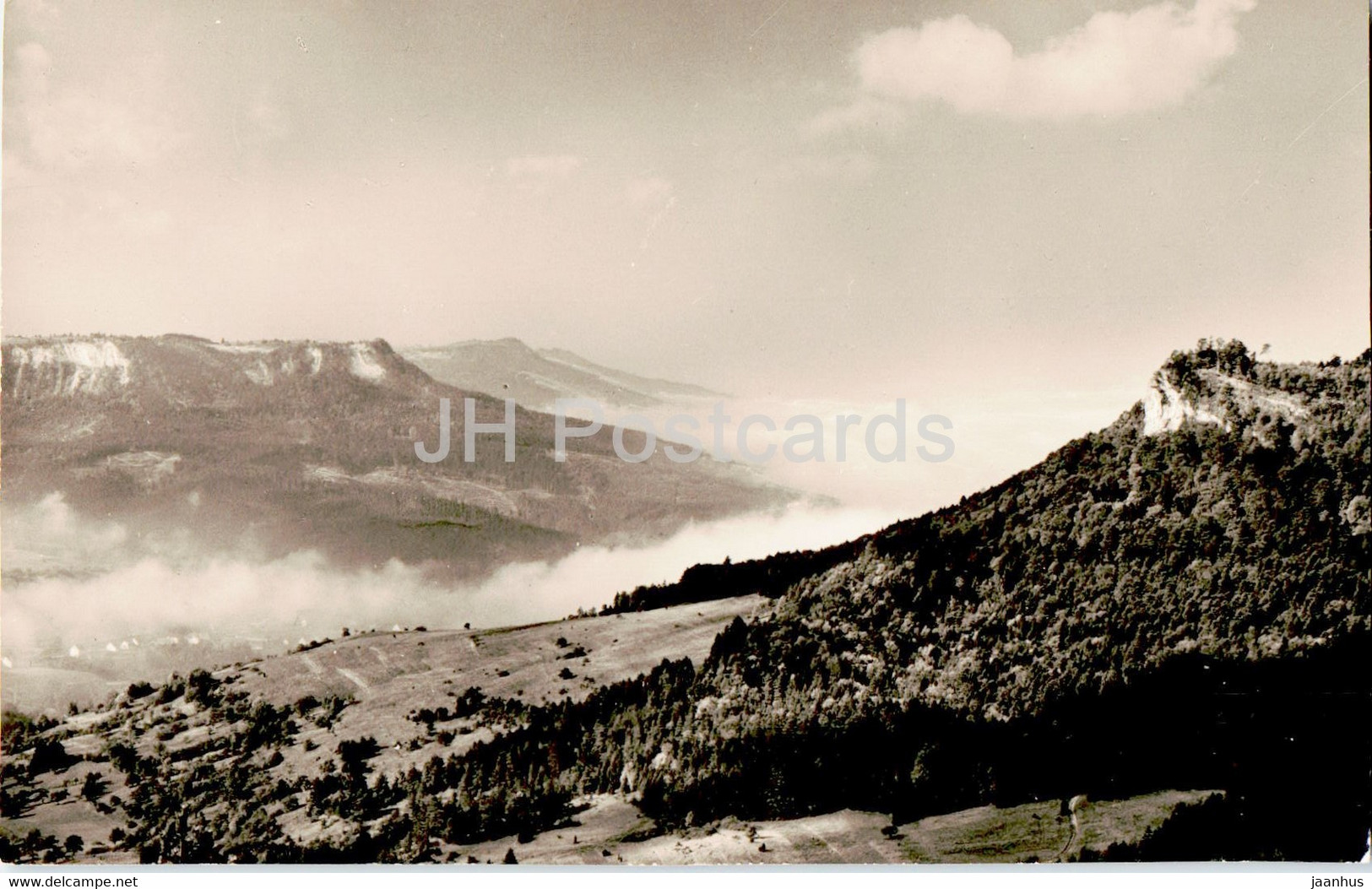 Balinger Berge - Hersberg - Lochenstein - Schafberg - Plettenberg - Old Postcard - Germany - Unused - Balingen