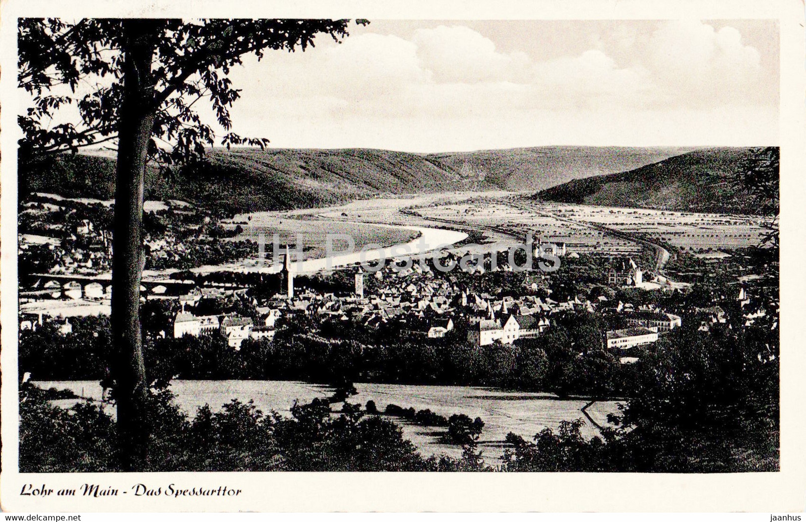 Lohr Am Main - Das Spessarttor - Old Postcard - 1951 - Germany - Used - Lohr