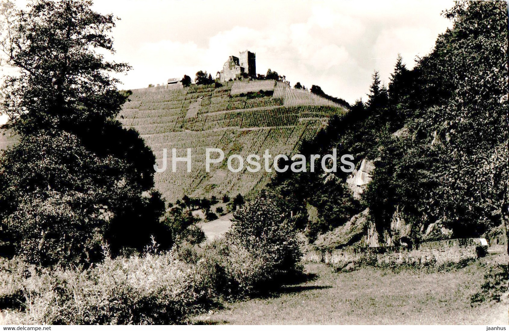 Alf Bullay An Der Mosel - Burg Arras - Old Postcard - 1957 - Germany - Used - Alf-Bullay