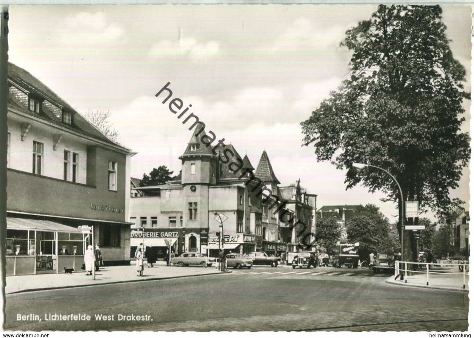 Berlin - Lichterfelde West - Drakestrasse - Foto-Ansichtskarte - Verlag Kunst Und Bild Berlin - Lichterfelde