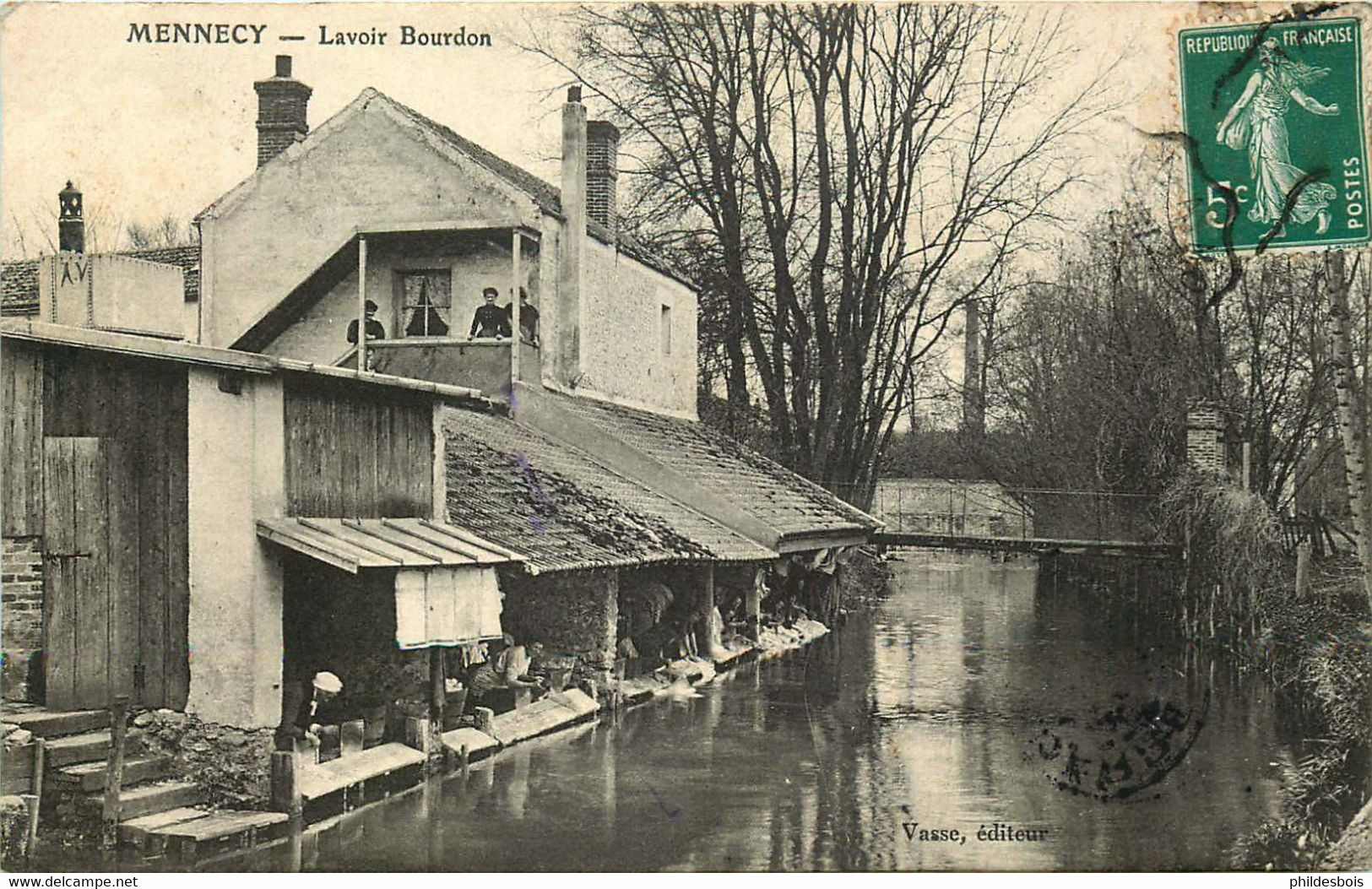 ESSONNE  MENNECY Lavoir Bourdon - Mennecy