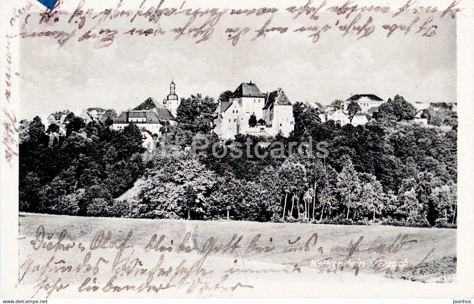 Wolkenstein - Erzgeb - Old Postcard - Germany - DDR - Used - Wolkenstein