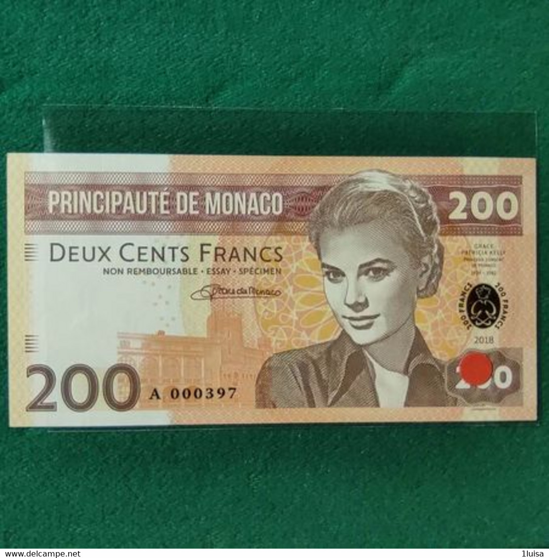 MONACO 200 FRANCS 2018 FANTASY - Mónaco