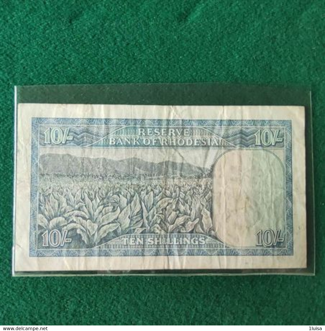 RHODESIA 10 SHILLINGS 1968 - Rhodesië