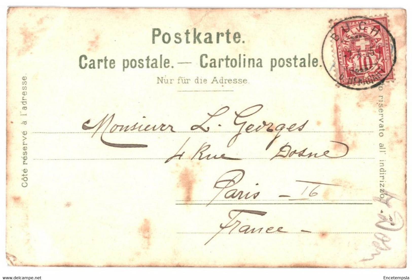 CPA  Carte Postale Germany-Appen-Appenzeller Trachten Illustration  1905-VM42072ok - Pinneberg