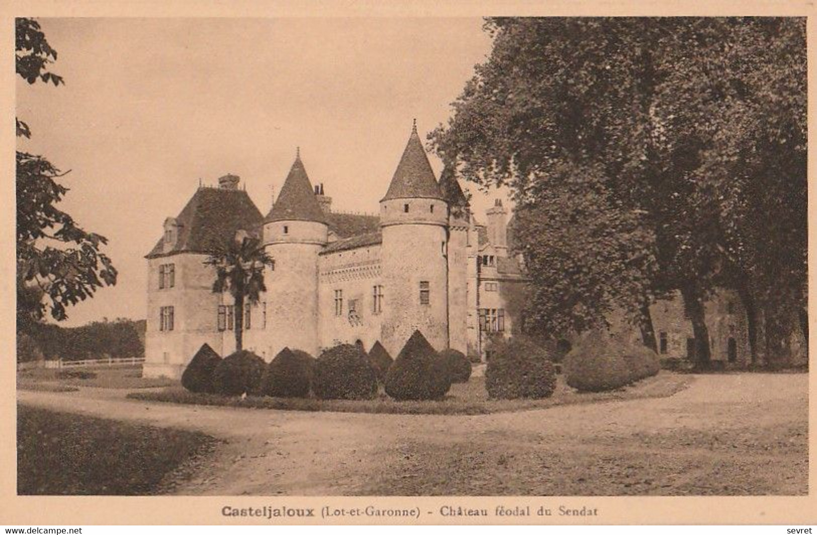 CASTELJALOUX. - Château Féodal Du Sendat - Casteljaloux