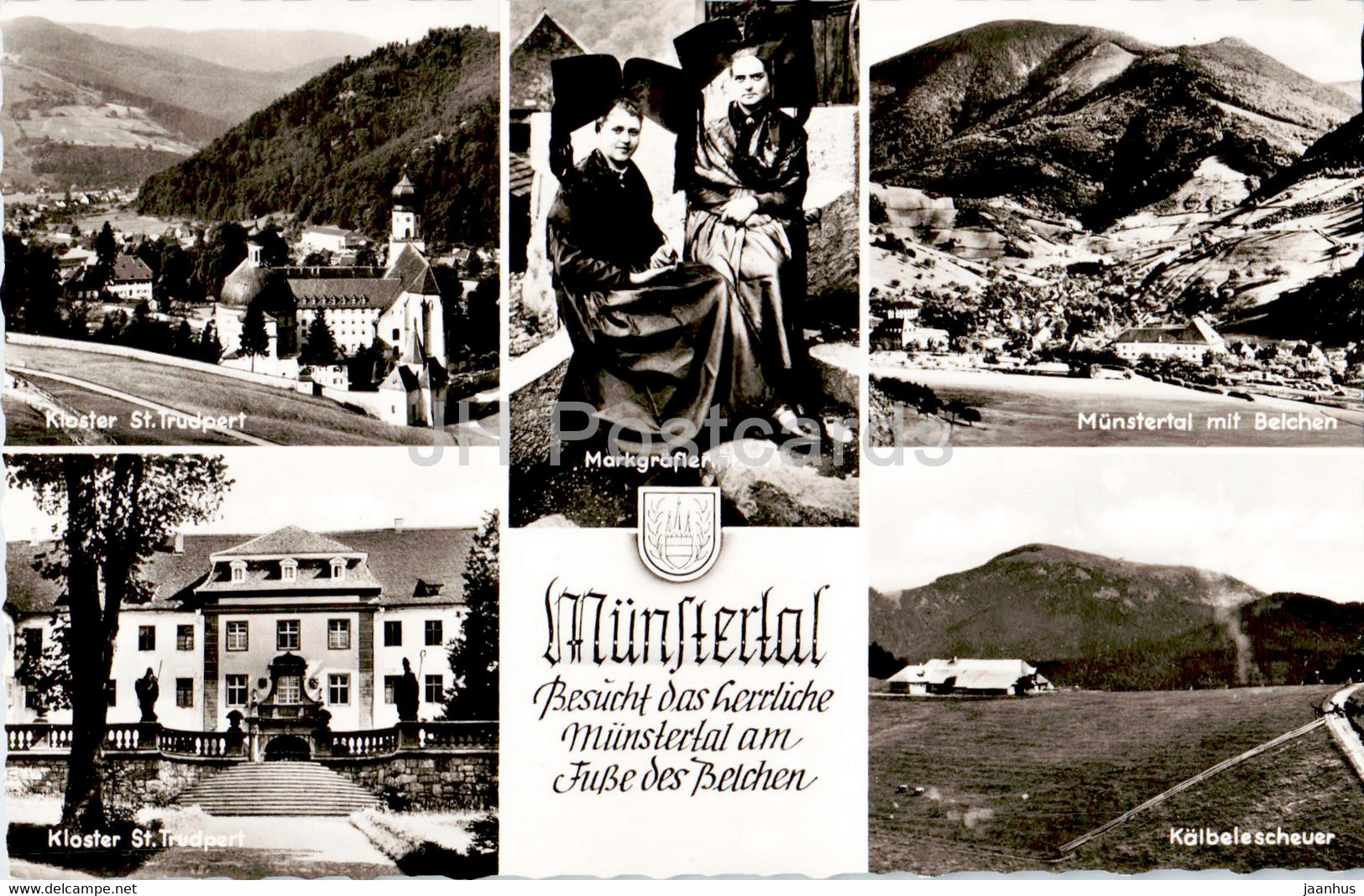 Munstertal - Kloster - Kalbelescheure - Old Postcard - Germany - Unused - Münstertal
