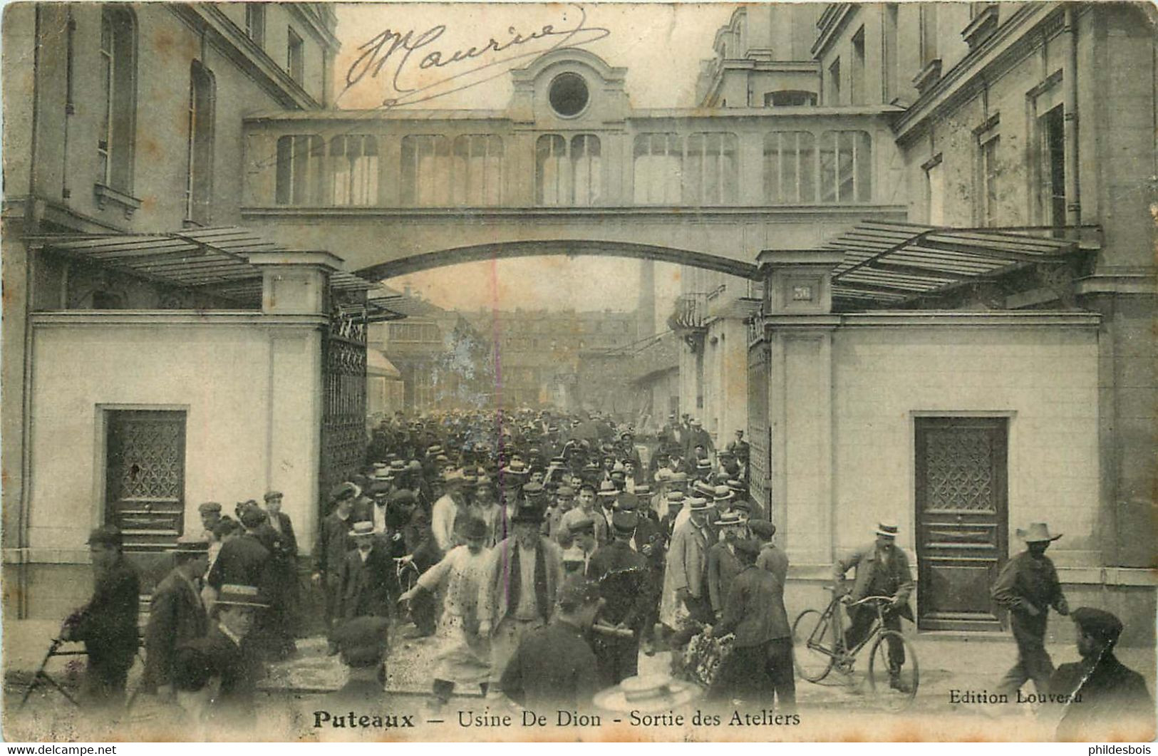 HAUTS DE SEINE  PUTEAUX Usine De Dion  Sortie Des Ouvriers (agnlinfdrt) - Puteaux