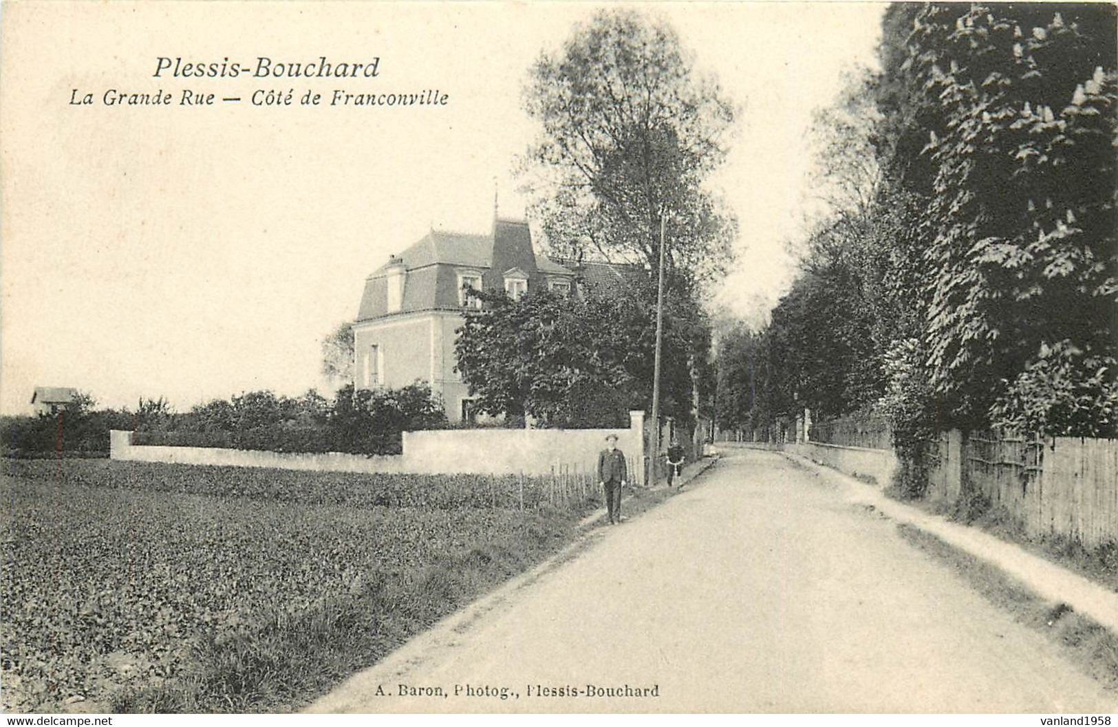LE PLESSIS-BOUCHARD-grande Rue-coté De Franconville - Le Plessis Bouchard