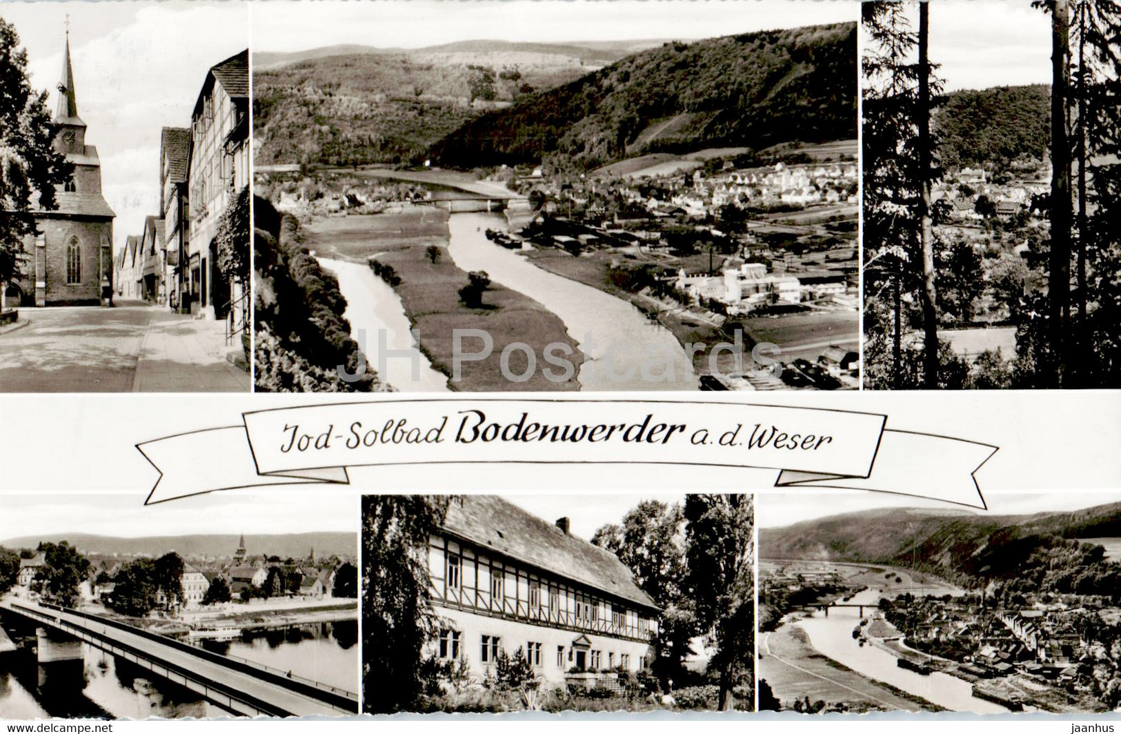 Jod Solbad Bodenwerder A D Weser - Old Postcard - 1965 - Germany - Used - Bodenwerder