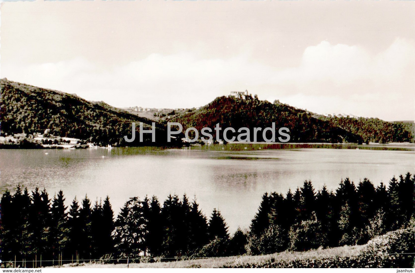 Edersee Mit Schloss Waldeck - Old Postcard - Germany - Unused - Edersee (Waldeck)