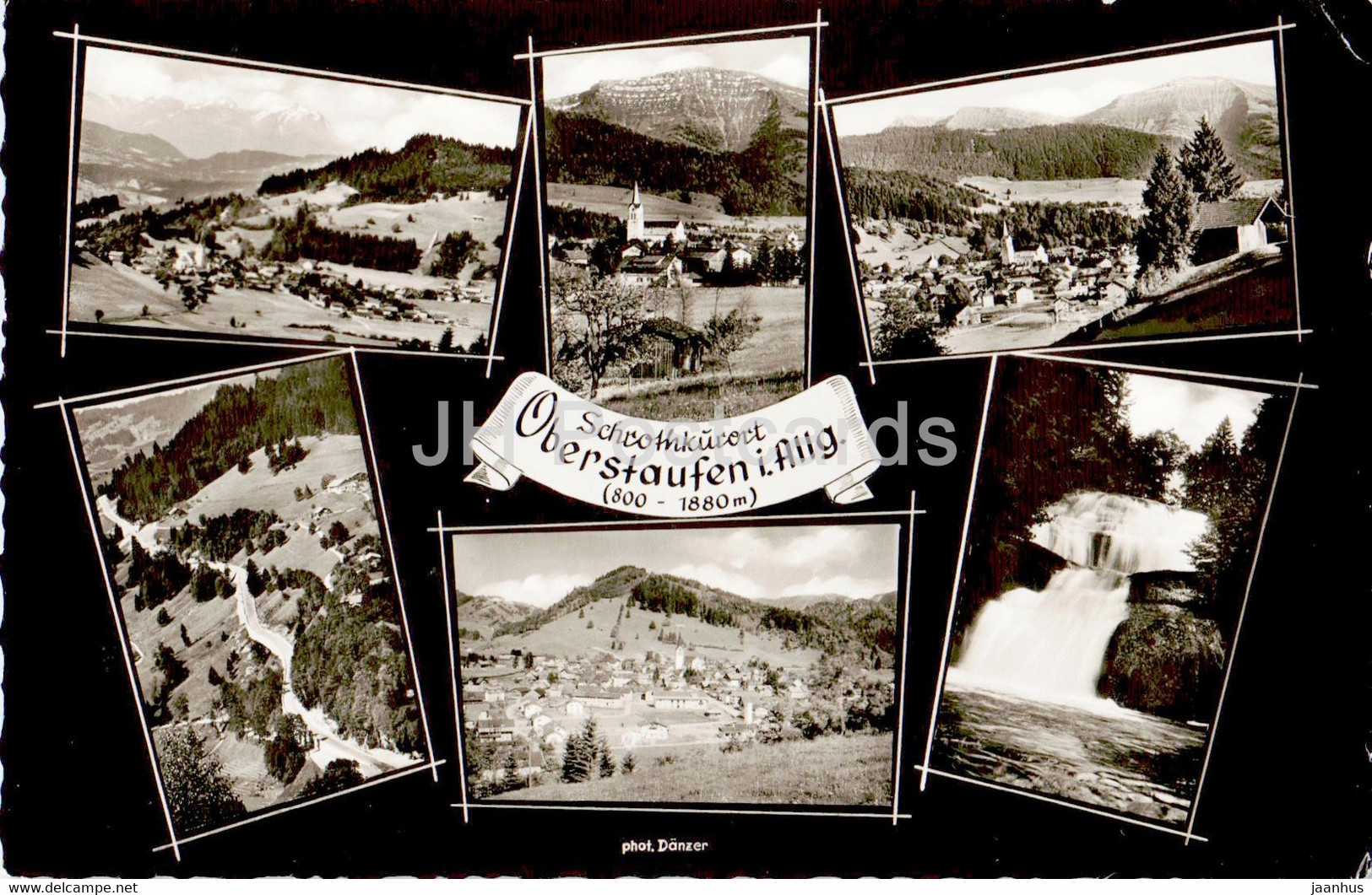 Schrothkurort Oberstaufen I Allg - Old Postcard - 1959 - Germany - Used - Oberstaufen