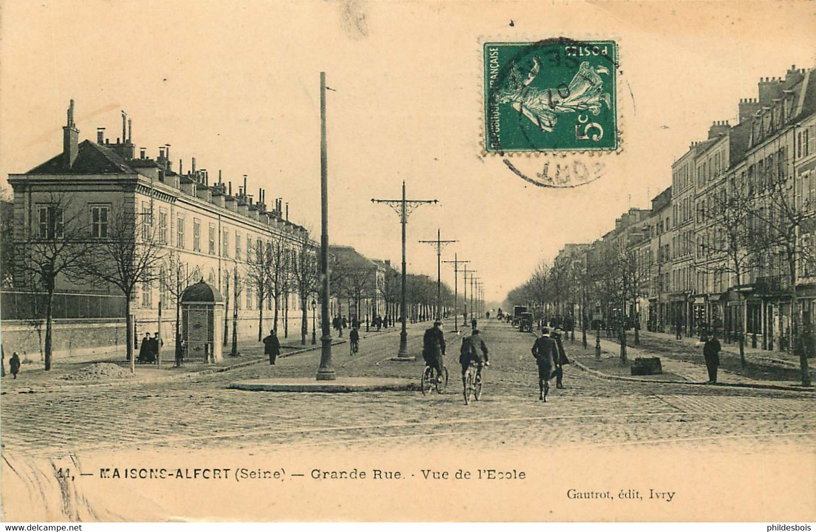 VAL DE MARNE  MAISONS ALFORT Grande Rue - Maisons Alfort