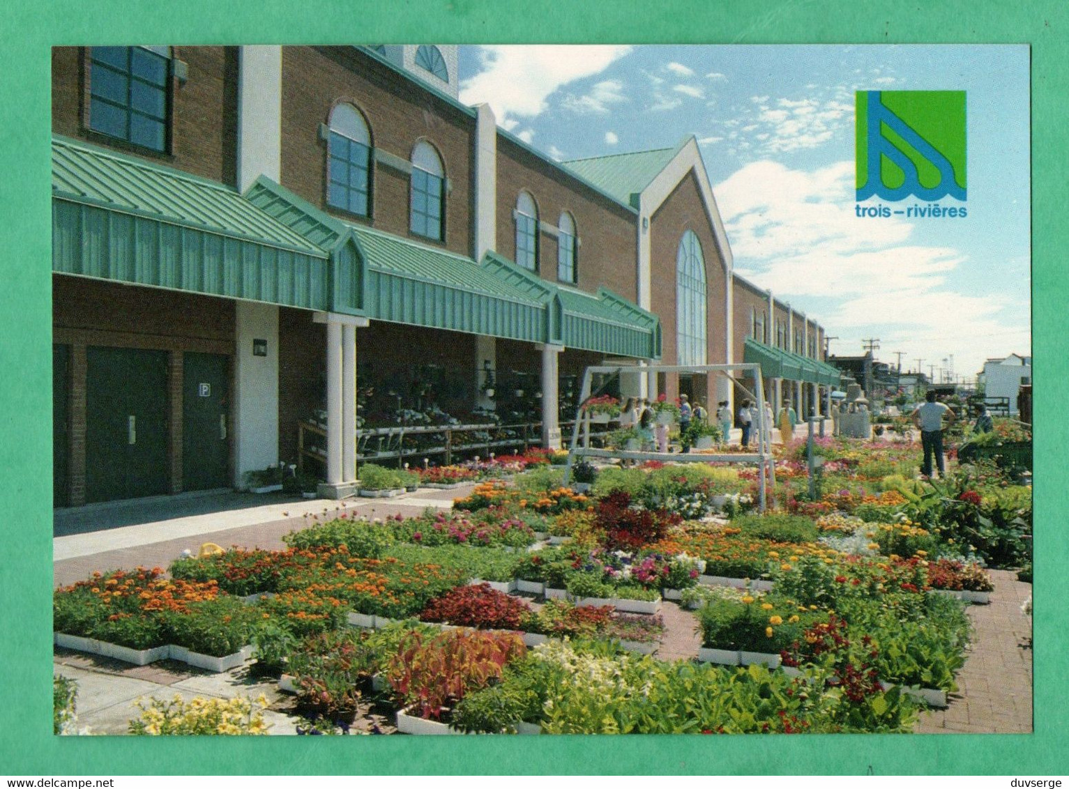 Canada Quebec Trois Rivieres Le Marché Aux Fleurs Flowers On The Marketplace - Trois-Rivières