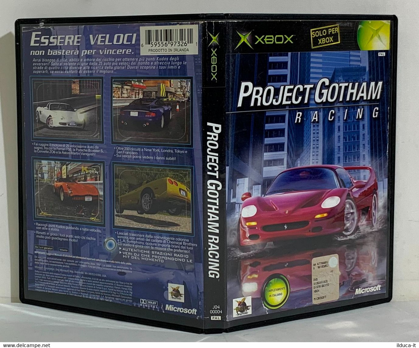 I102114 XBOX - PROJECT GOTHAM Racing - Microsoft 2002 - Xbox