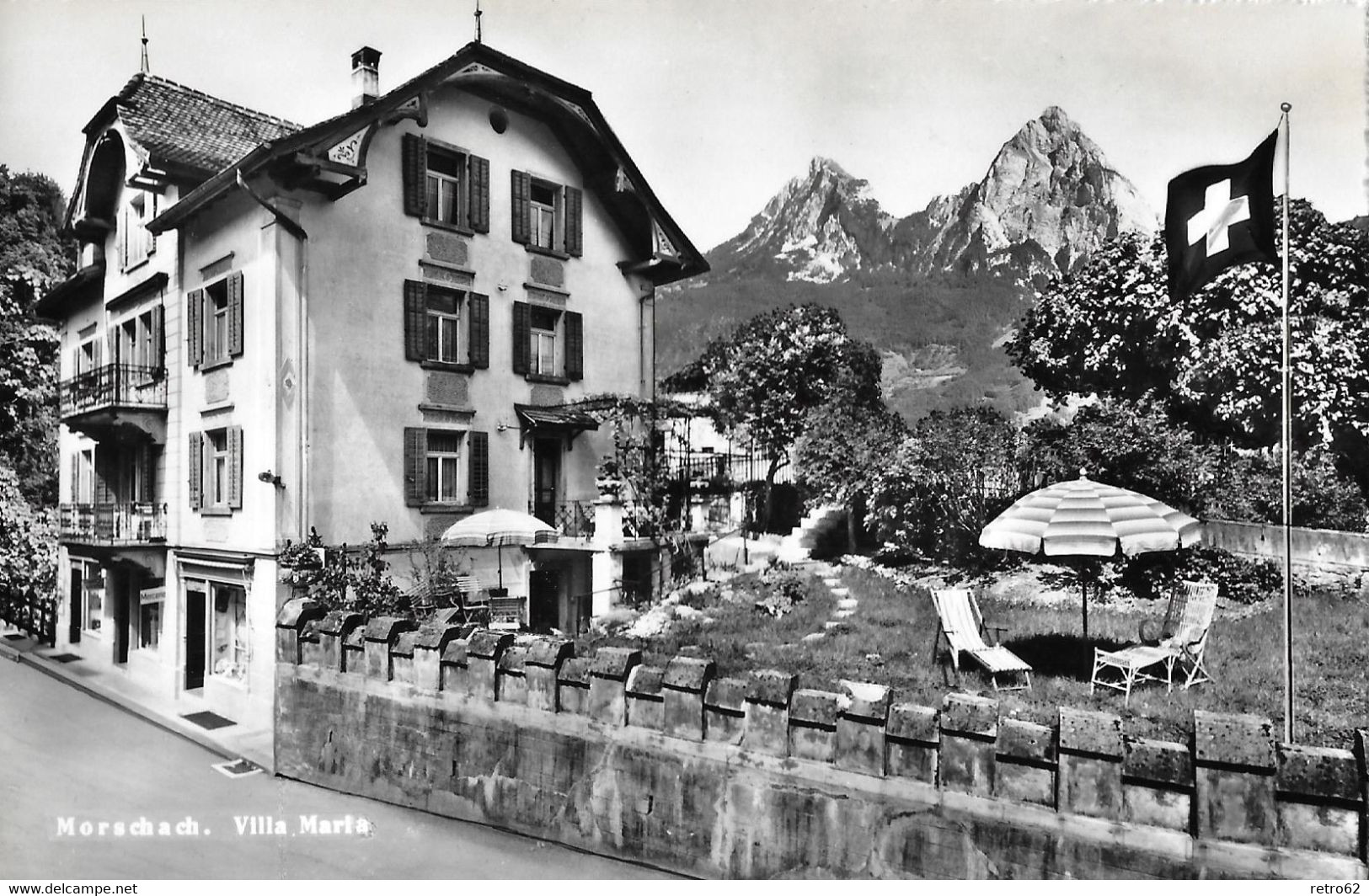 MORSCHACH → Villa Maria, Fotokarte Ca.1955 - Morschach