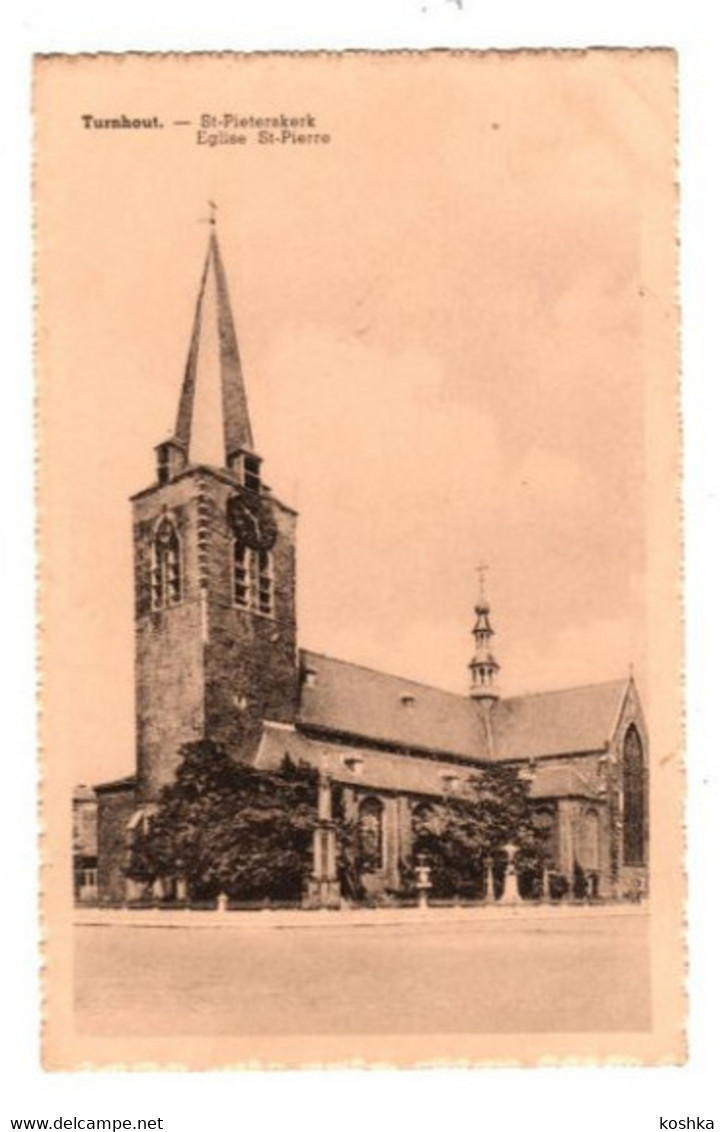 TURNHOUT - Sint Pieterskerk - Verzonden 1952 Uitgave P.I.B. - Turnhout