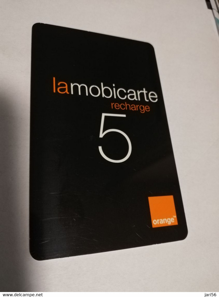 FRANCE/FRANKRIJK   ORANGE  5  FRANC  - LA MOBICARTE /RECHARGE    PREPAID  USED    ** 6635** - Mobicartes (GSM/SIM)