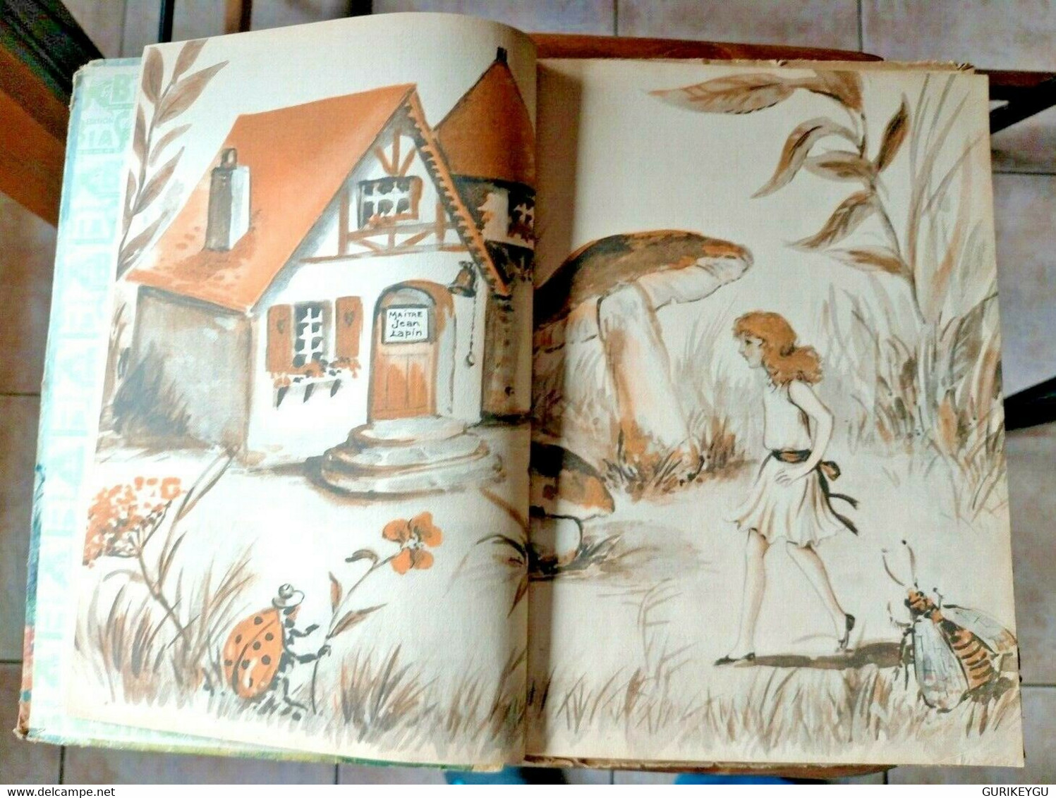 Alice au pays des merveilles EO 1947 France Lewis Carroll M.T JALLON ed BIAS