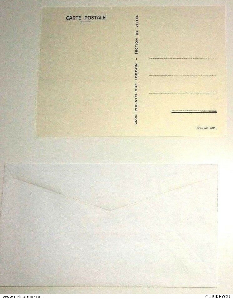 77 LE TOUR DE FRANCE 07/1990 VITTEL VOSGES Enveloppe Carte Postale Maillot Jaune - Lug & Semic