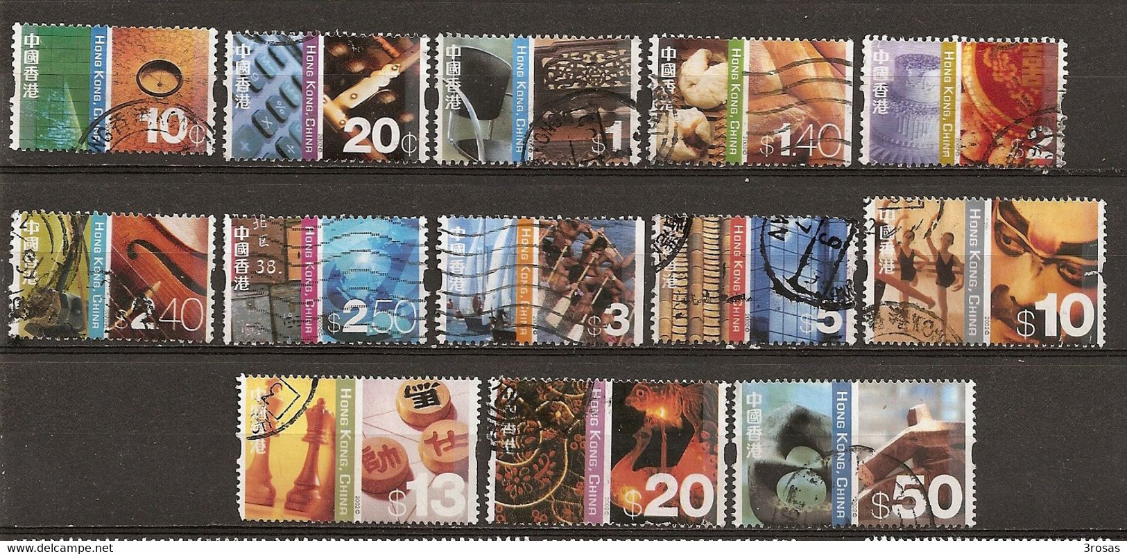 Hong Kong 2002 Culture Obl - Used Stamps