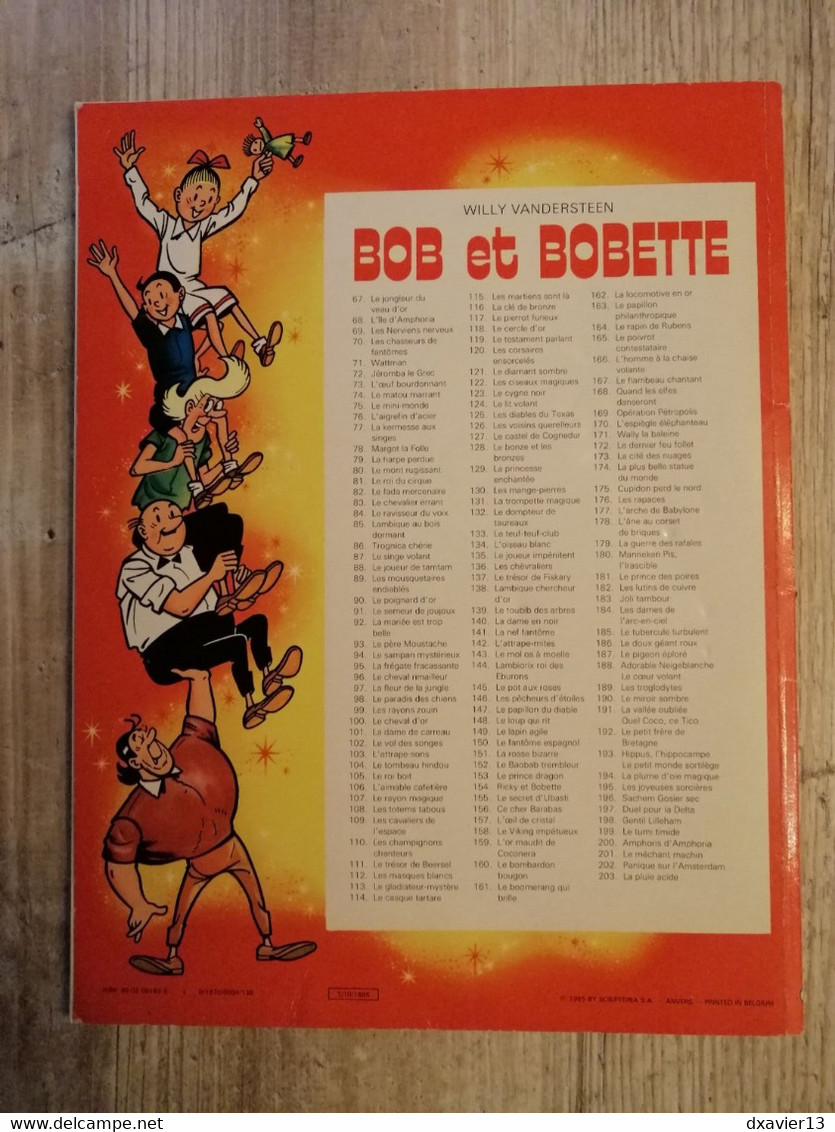 Bande Dessinée - Bob Et Bobette 105 - Le Roi Boit (1985) - Suske En Wiske