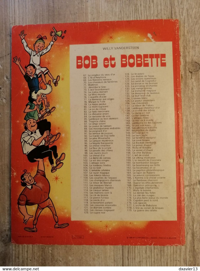 Bande Dessinée - Bob Et Bobette 106 - L'Aimable Cafetière (1980) - Bob Et Bobette