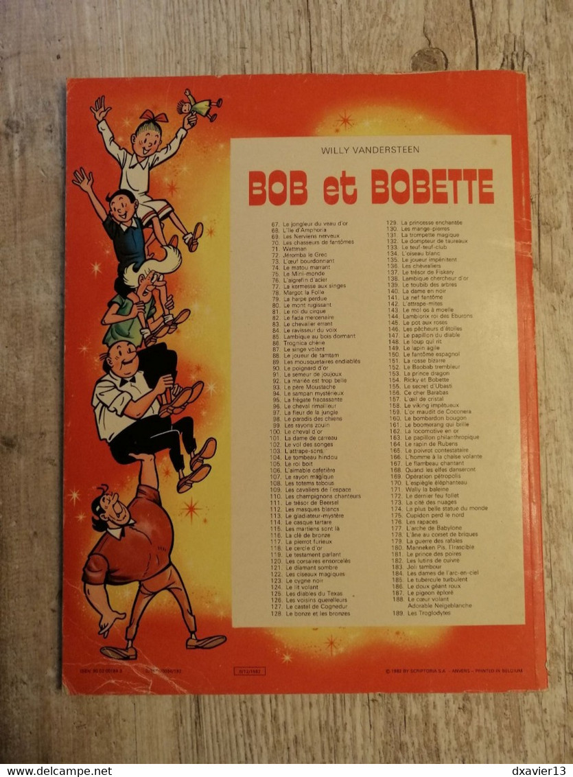 Bande Dessinée - Bob Et Bobette 106 - L'Aimable Cafetière (1982) - Bob Et Bobette