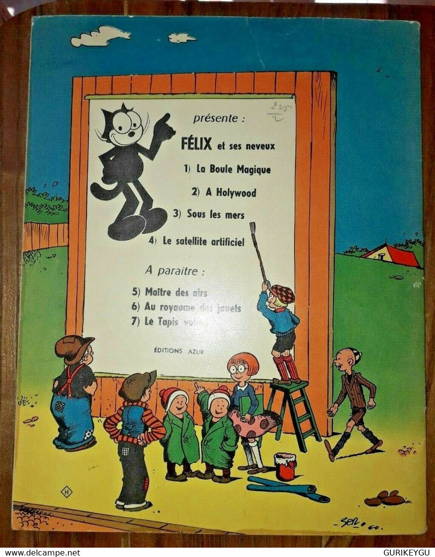 FELIX LE CHAT Et Ses Neveux N° 3 De 1960 Editions AZUR Sous Les Mers - Lug & Semic