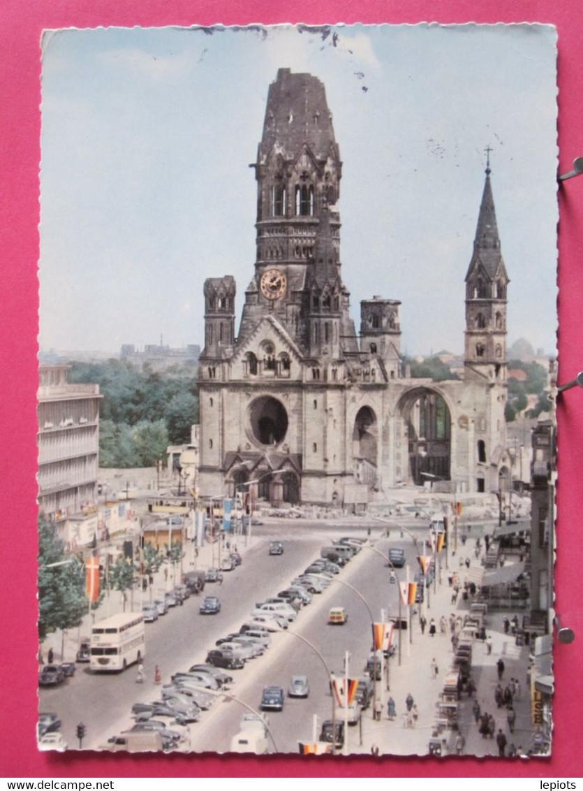 Visuel Très Peu Courant - Allemagne - Berlin - Kurfürstendamm Und Kaiser Wilhelm Gedächtnis Kirche - R/verso - Sonstige & Ohne Zuordnung