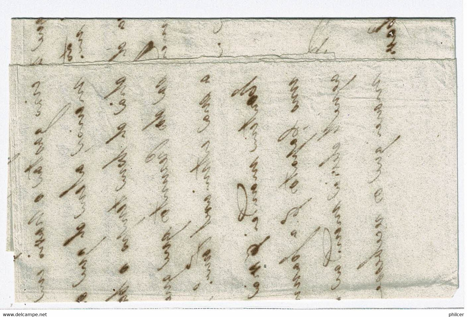Portugal, 1855, # 6, Caminha-Valença - Cartas & Documentos