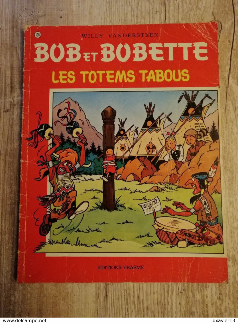 Bande Dessinée - Bob Et Bobette 108 - Les Totems Tabous (1977) - Suske En Wiske