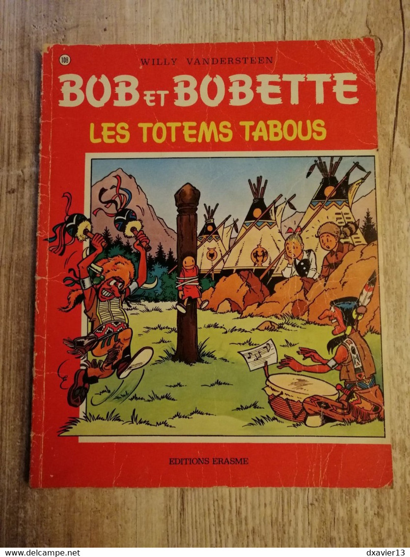 Bande Dessinée - Bob Et Bobette 108 - Les Totems Tabous (1977) - Bob Et Bobette