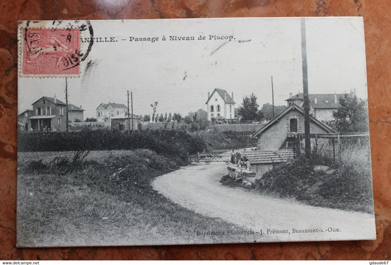 EZANVILLE (95) - PASSAGE A NIVEAU DE PISCOP - Pontcelles