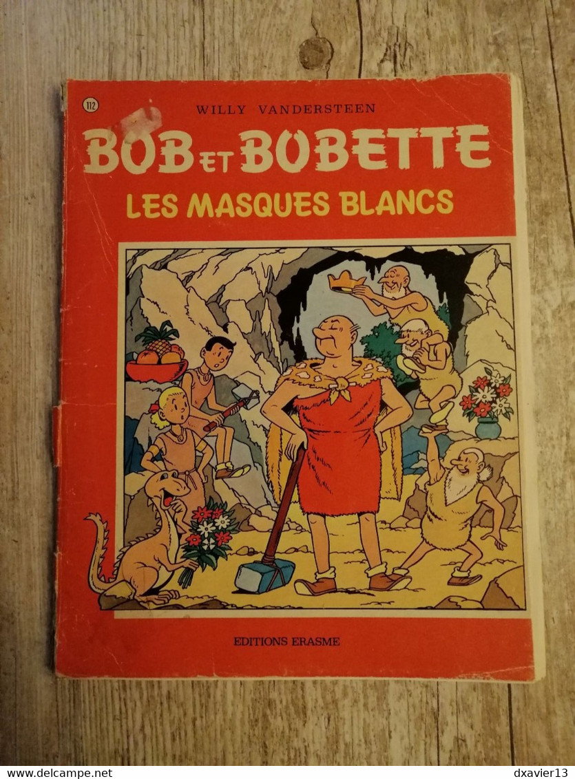 Bande Dessinée - Bob Et Bobette 112 - Les Masques Blancs (1981) - Suske En Wiske