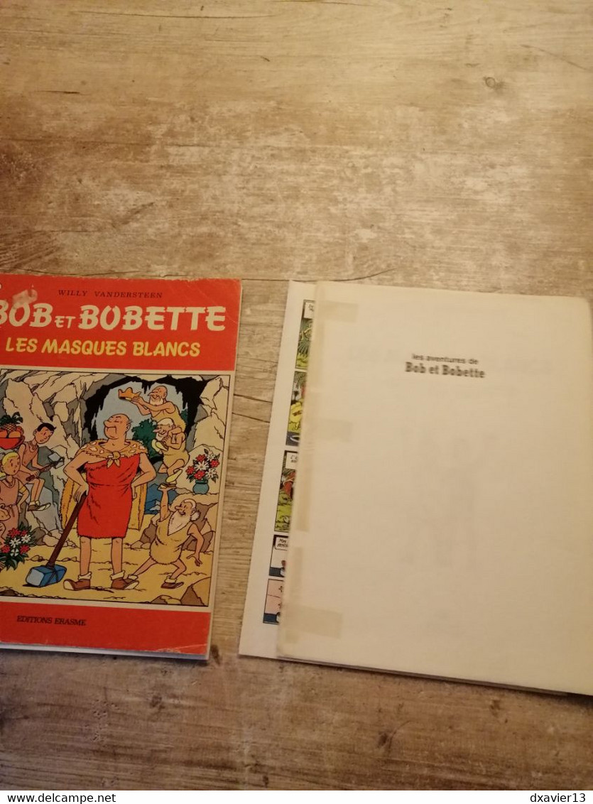 Bande Dessinée - Bob Et Bobette 112 - Les Masques Blancs (1981) - Bob Et Bobette