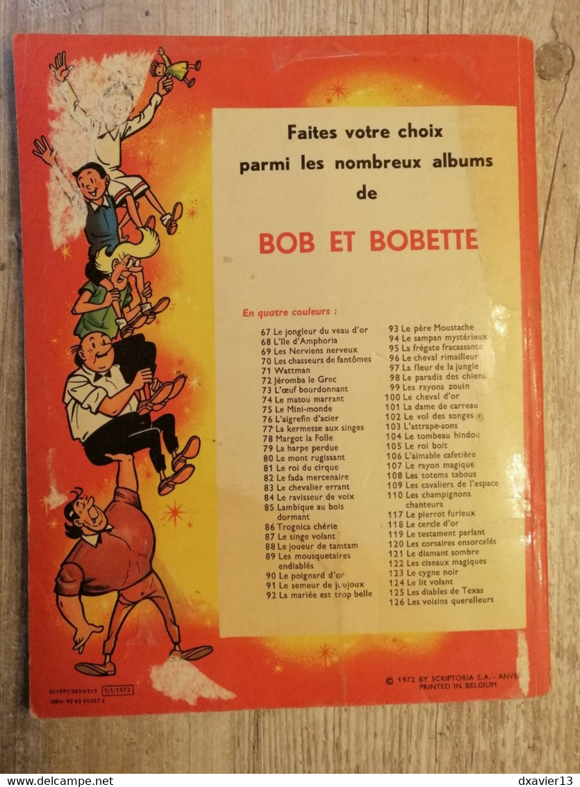 Bande Dessinée - Bob Et Bobette 113 - Le Gladiateur Mystère (1972) - Suske En Wiske