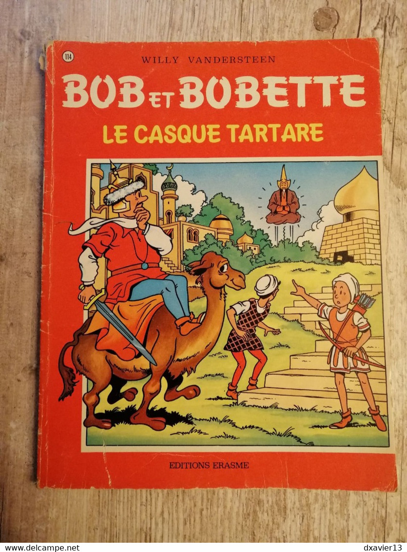 Bande Dessinée - Bob Et Bobette 114 - Le Casque Tartare (1982) - Bob Et Bobette