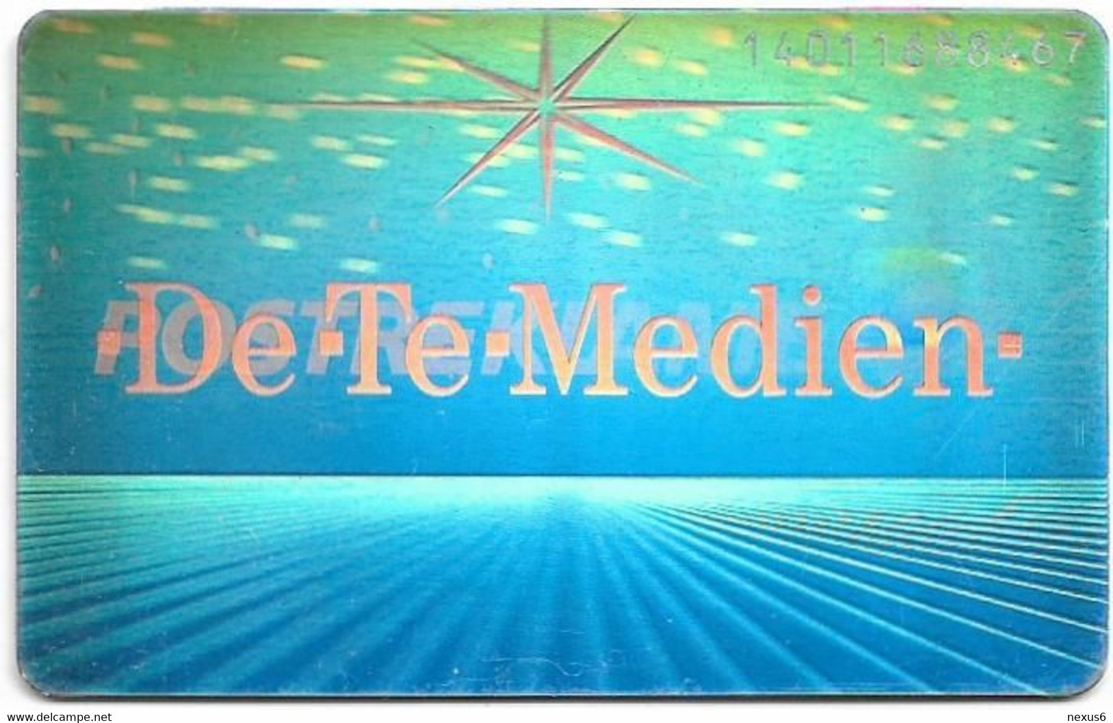 Germany - X 14 - DeTeMedien - Postreklame (Hologram Card), 01.1994, 6DM, 15.000ex, Mint - X-Series : Pubblicitarie Della D. Postreklame