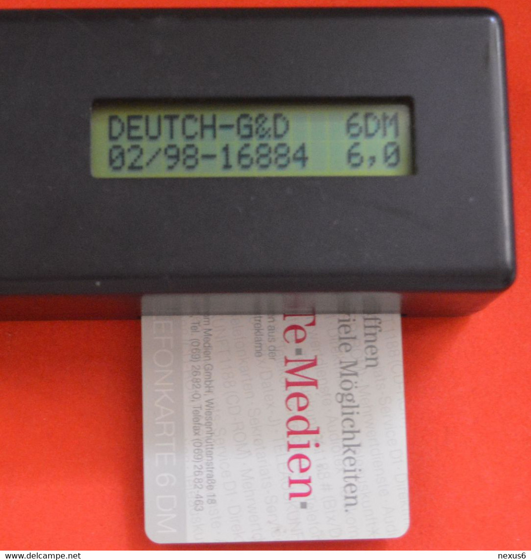 Germany - X 14 - DeTeMedien - Postreklame (Hologram Card), 01.1994, 6DM, 15.000ex, Mint - X-Series: Werbeserie Mit Eigenwerbung Der Dt. Postreklame GmbH