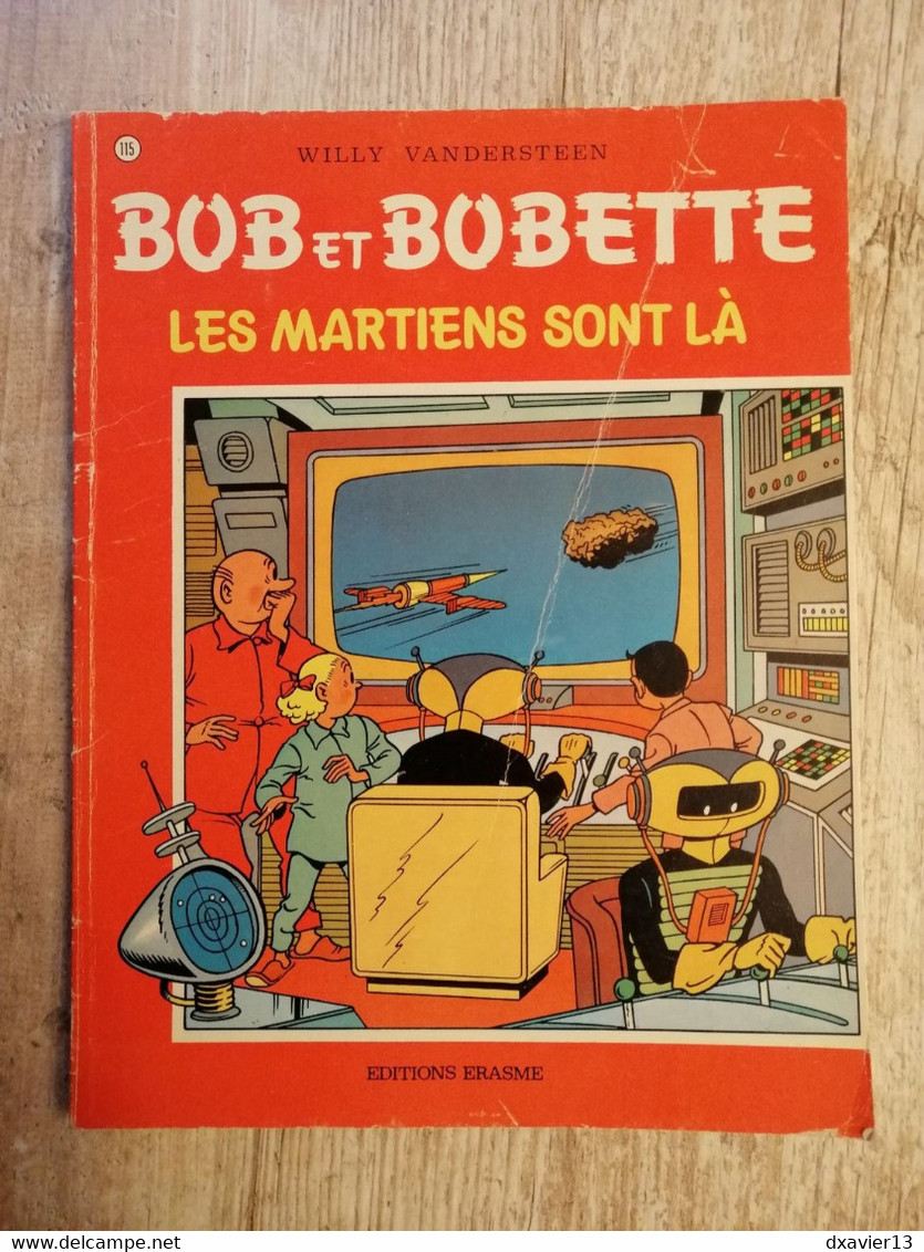 Bande Dessinée - Bob Et Bobette 115 - Les Martiens Sont Là (1982) - Suske En Wiske