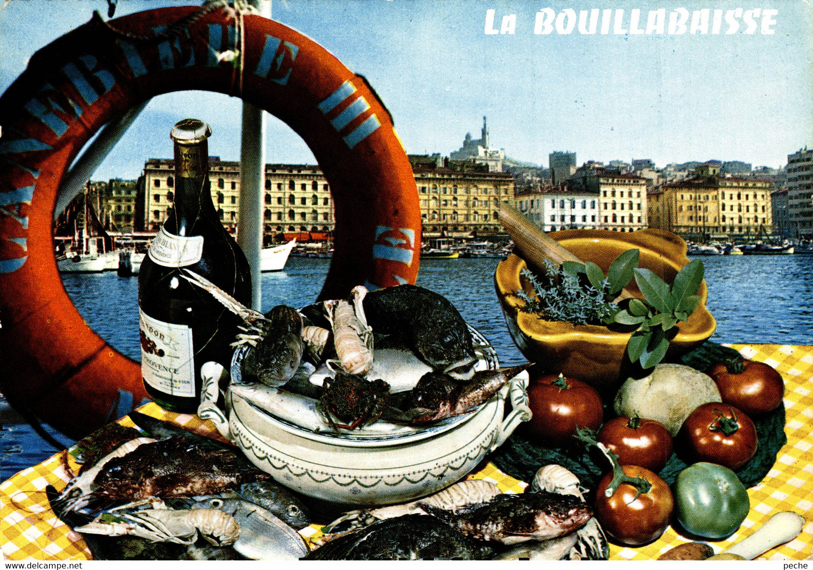 N°89345 GF -cpsm La Bouillabaisse - Recettes (cuisine)