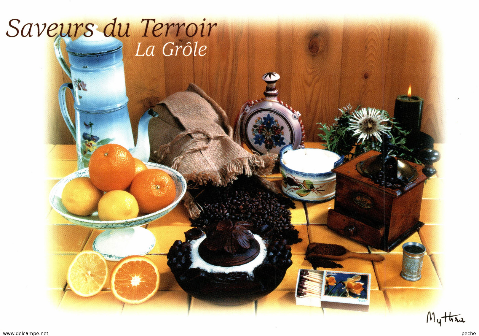 N°89346 GF -cpsm Saveur Du Terroir - La Grôle- - Recettes (cuisine)